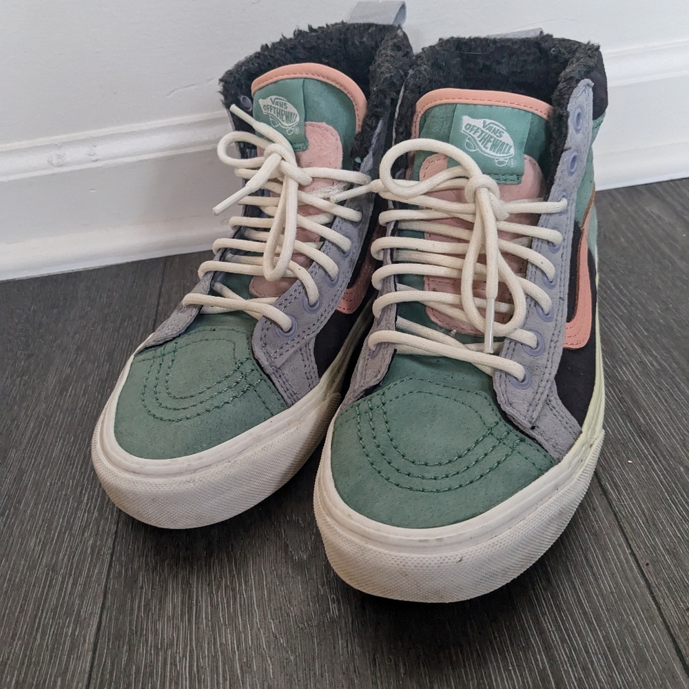 All weather high top vans